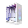 NZXT H7 Flow RGB Mid-Tower ATX Airflow Computer Case, 3x RGB Core Pre-Installed Fans, Up to 420mm Radiator & 10x Fans Support, SGCC Steel Material, Ultra-Clear Tempered Glass, White | CM-H72FW-R1